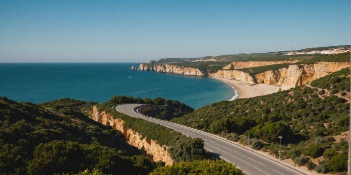 Beautiful coastal road trip from Algarve to Lisbon