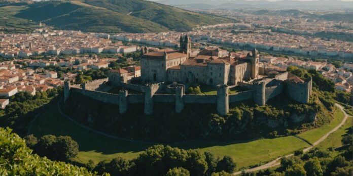 Historic castles and landscapes showcasing Portugal's heritage