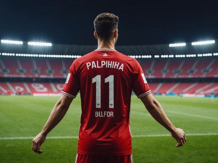 Joao Palhinha joins Bayern Munich, holding team jersey