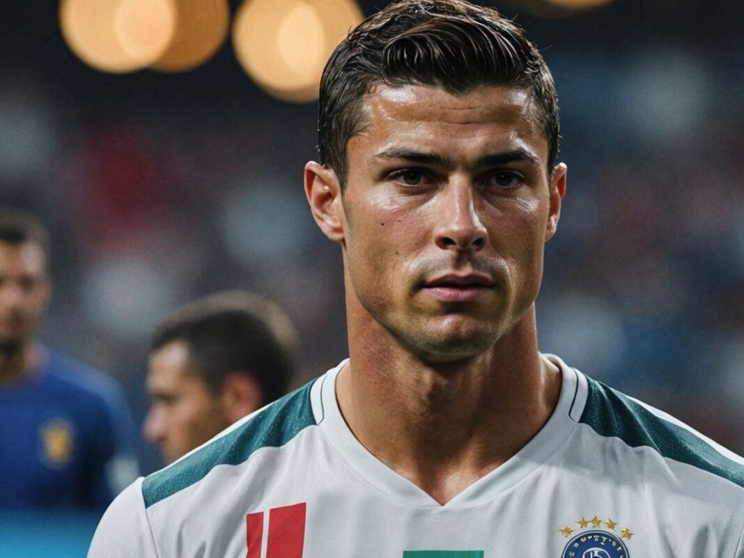 Cristiano Ronaldo pensive after Euro 2024 exit