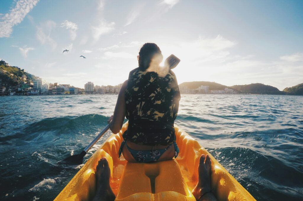 Kayaking in the Algarve