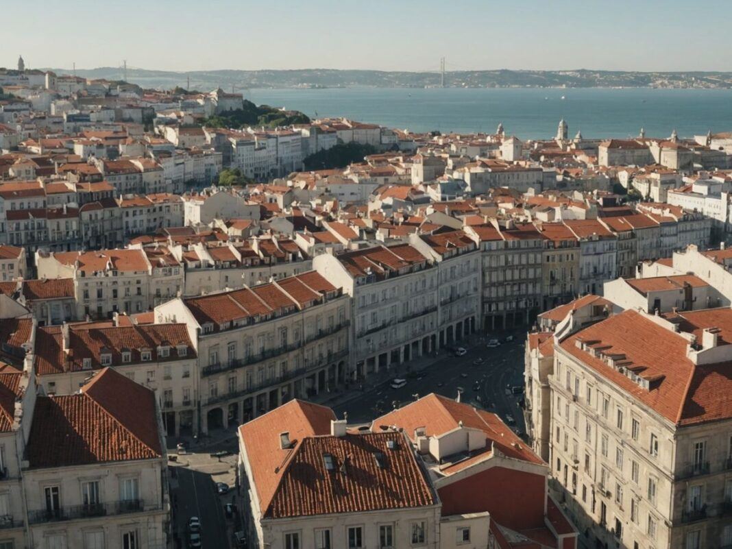 Lisbon buildings shaking, people concerned