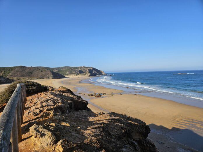 Amado beach in Sagres