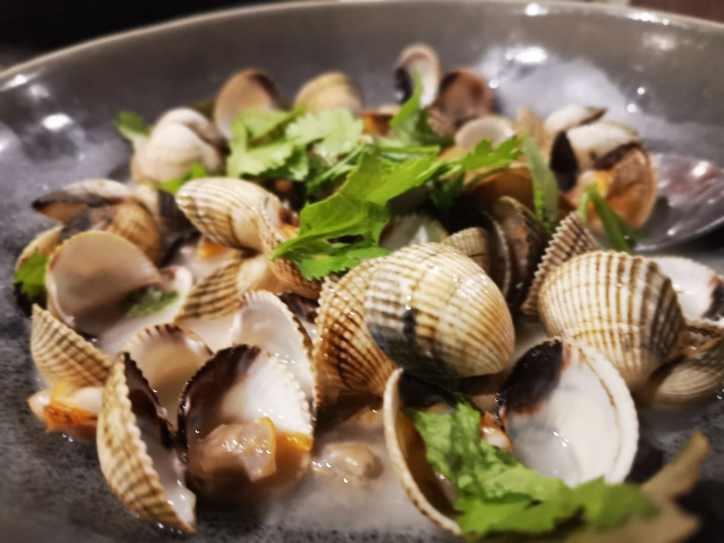 Local Clams served at Adega do Sal, Fuseta.