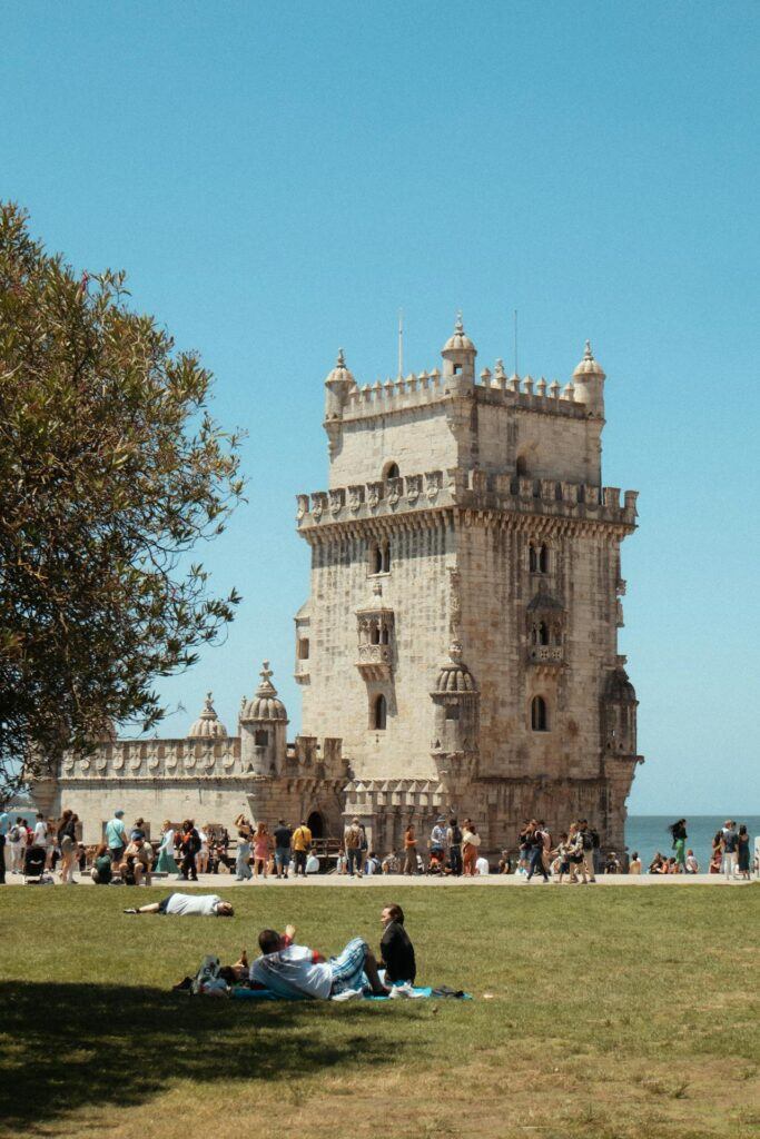 Belem Tower in Lisbon, Portugal