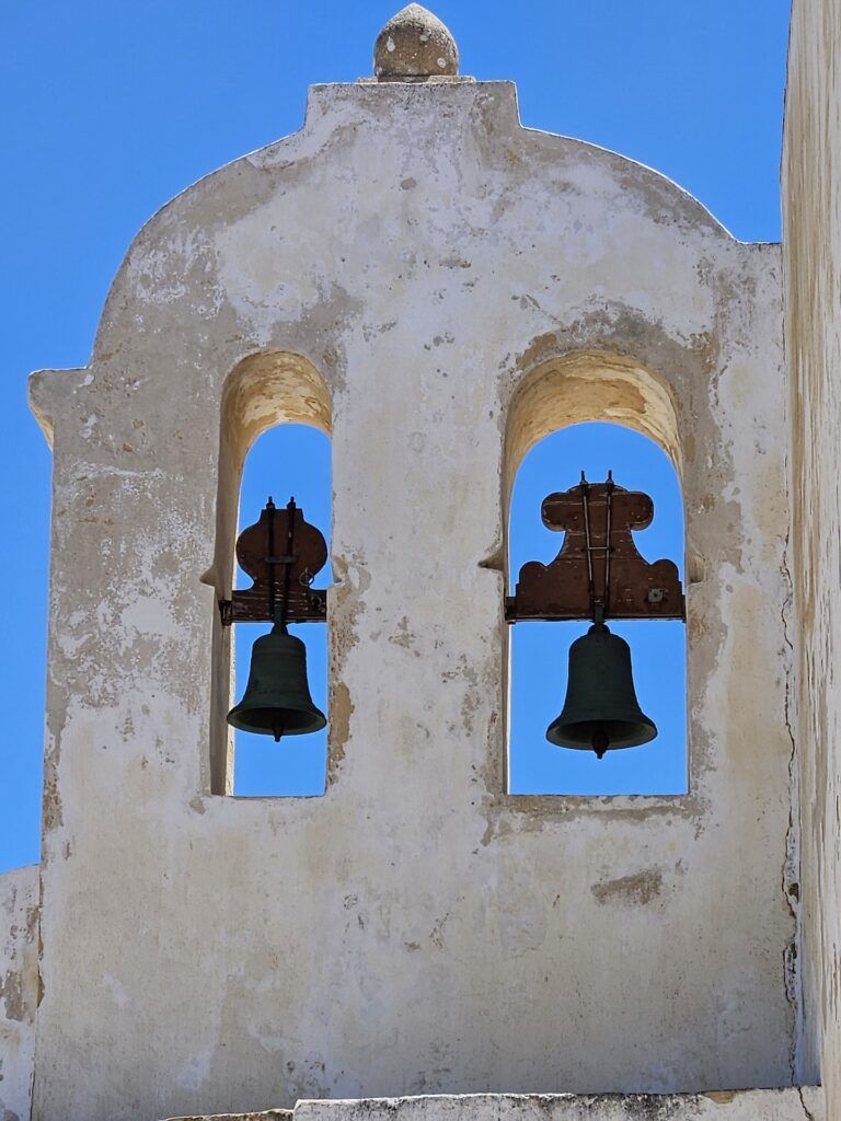 Church bells on Nossa Senhora da Graça Church  in Sagres Fort