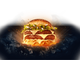 McDonalds Big Arch burger