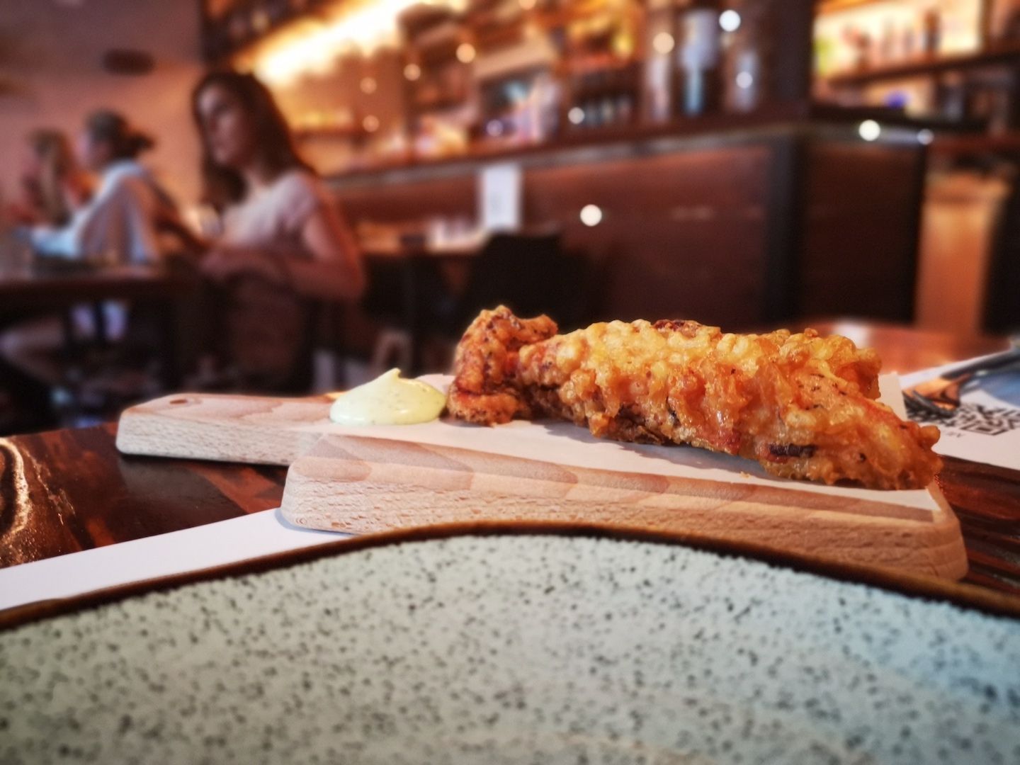 Deep fried octopus at Come na Gaveta