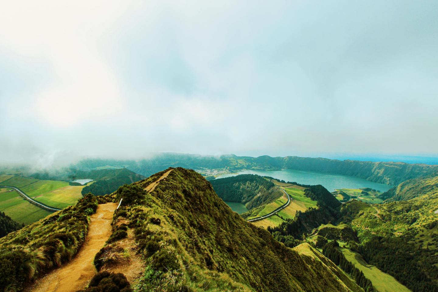 View of the Azores coast