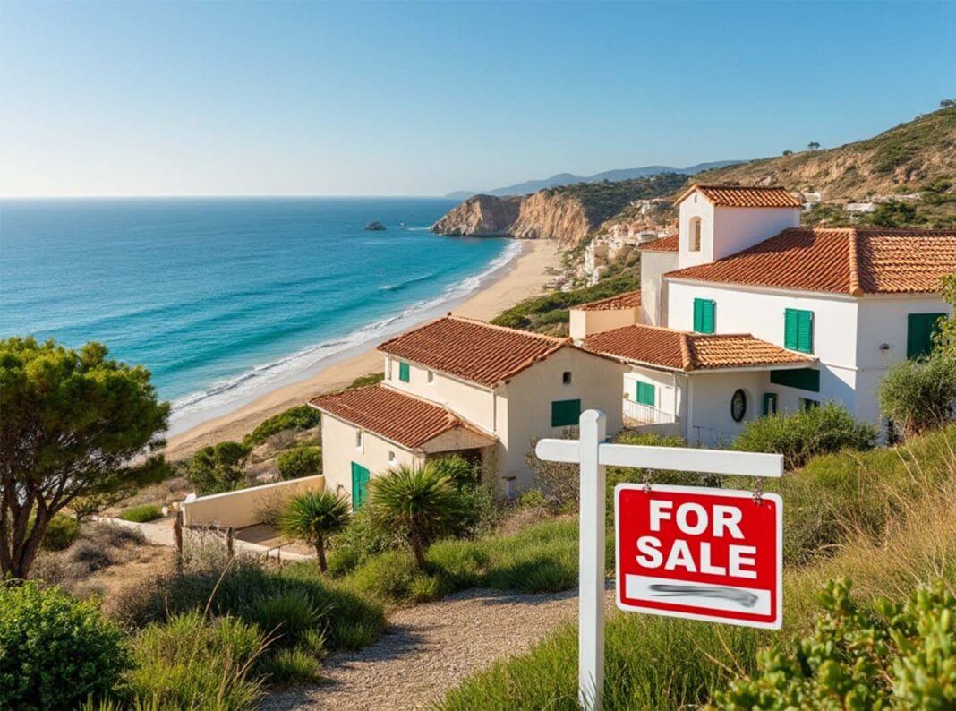 Beach front home in Portugal