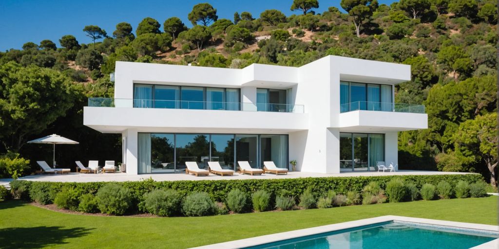 Vila moderna com piscina em Portugal