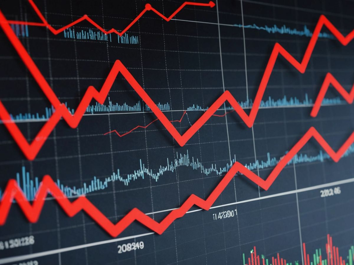 Tendência de queda do mercado de ações de Portugal