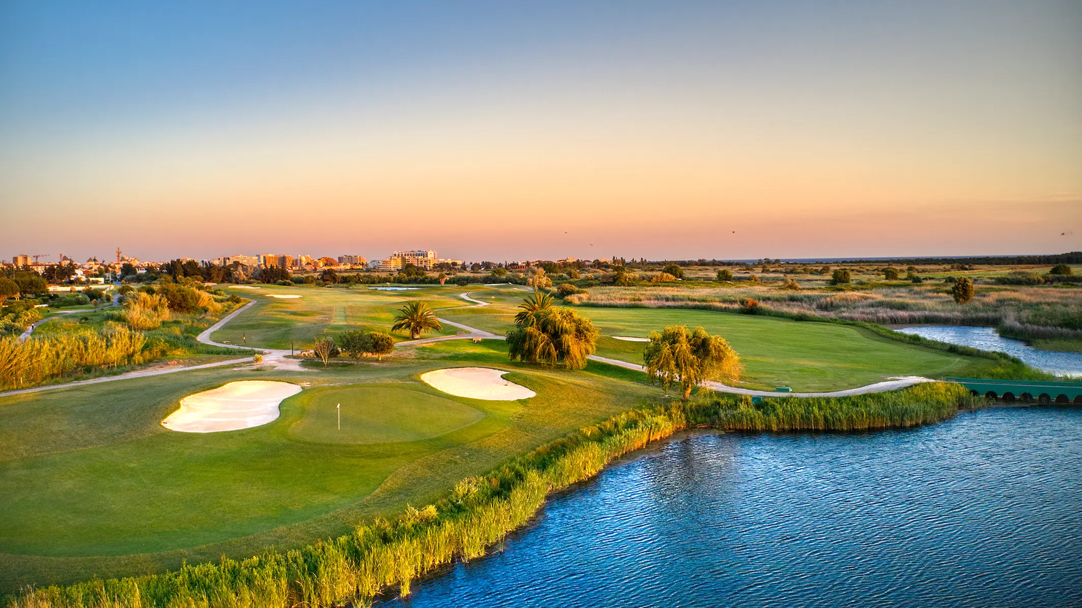 A Dom Pedro Golf Course, in Vilamoura, Portugal.