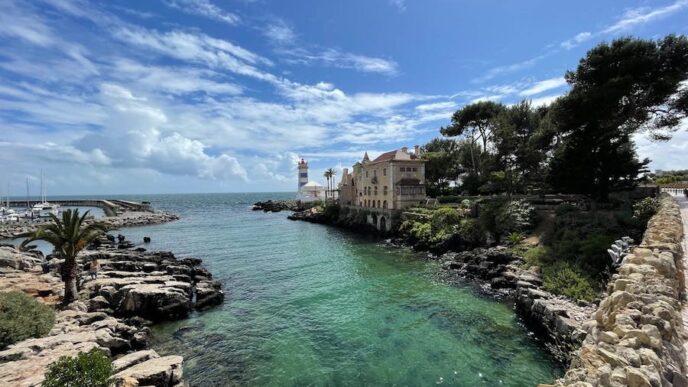 Lighthouse Museum Santa Marta in Portugal