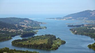 Scenic view of Boega Island with lush greenery and beach.