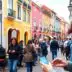 People using smartphones for payments in Portugal.