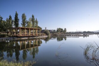 L'And resort beside teh water in teh Alentejo Portugal