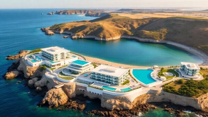 New luxury hotels along Portugal's beautiful coastline.