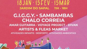 A promotional post with graphics and text for Sol de Inverno Festival